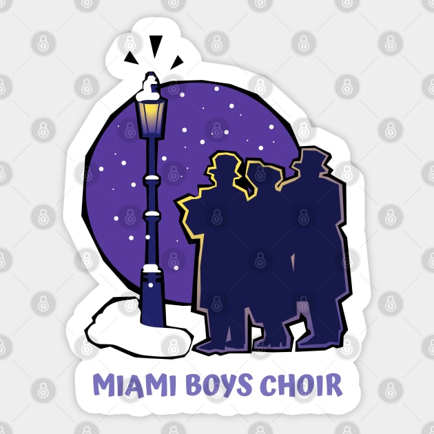 Miami boys choir Sticker by Diegosevenstar